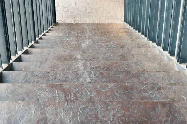 Concrete Stair Stamping in Auburn